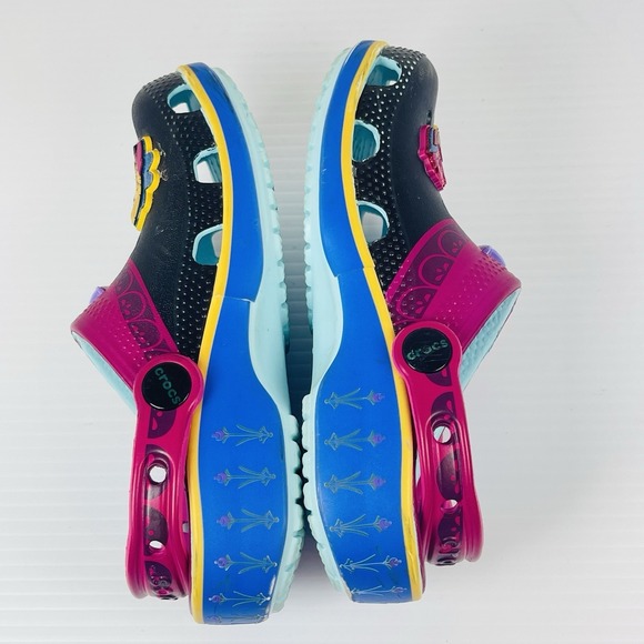 CROCS KIDS Disney Frozen Anna Classic Clog Children's Size 12 - Picture 10 of 12